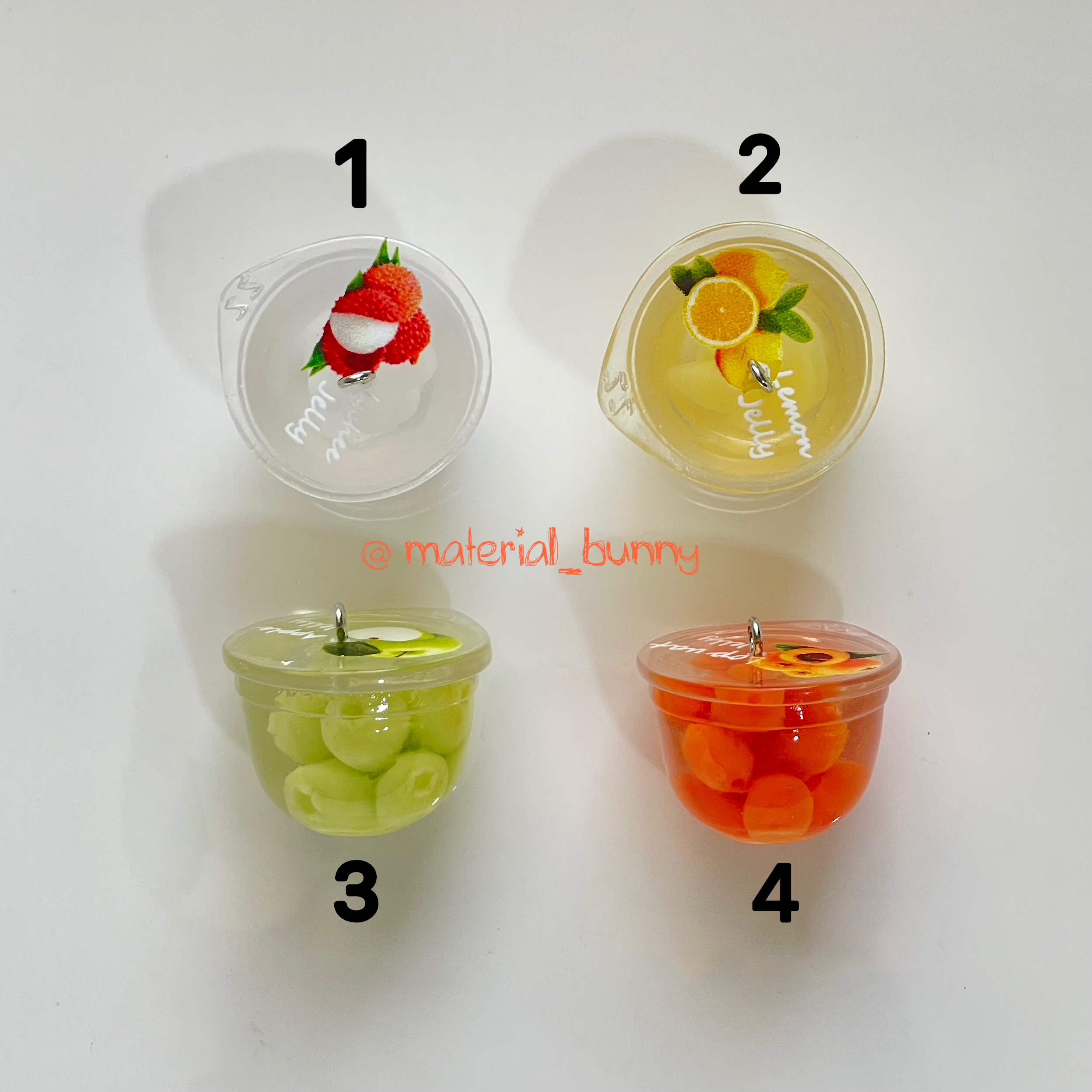 آویز ژله میوه ای